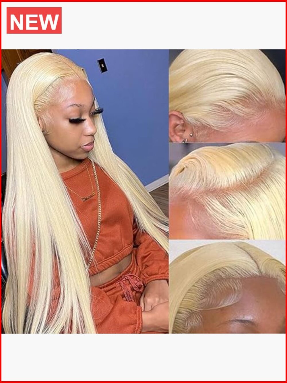 30 Inch 613 Lace Front Wig Human Hair 13x5 Straight Hd Lace Frontal Wig Pre